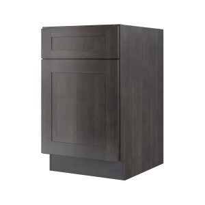 24"H Wall Fridge, 2 Doors - Modern Slate